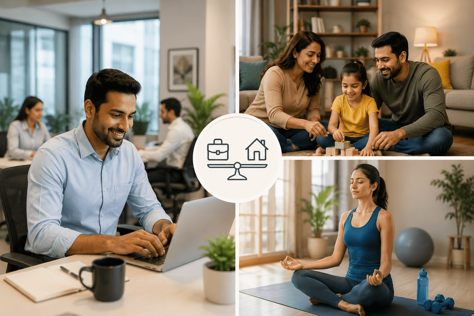 A healthy work-life balance
